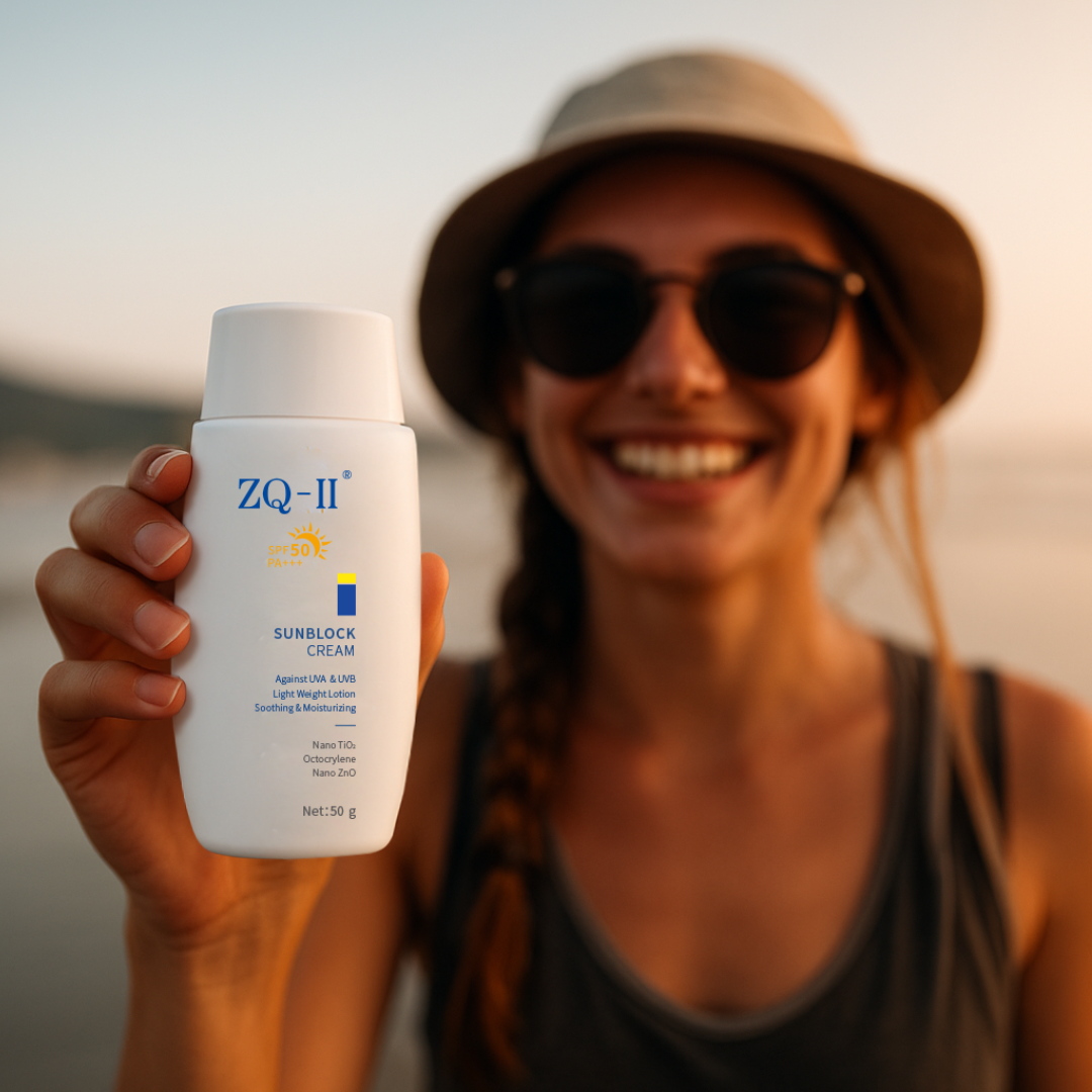 ZQ-II Sunblock Cream: Penjagaan kulit harian anda penting-bukan hanya untuk musim panas!