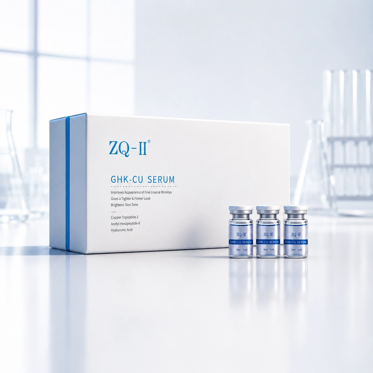 Serum Peptida Tembaga GHK-Cu Terbaik untuk Penjanaan Semula Kulit